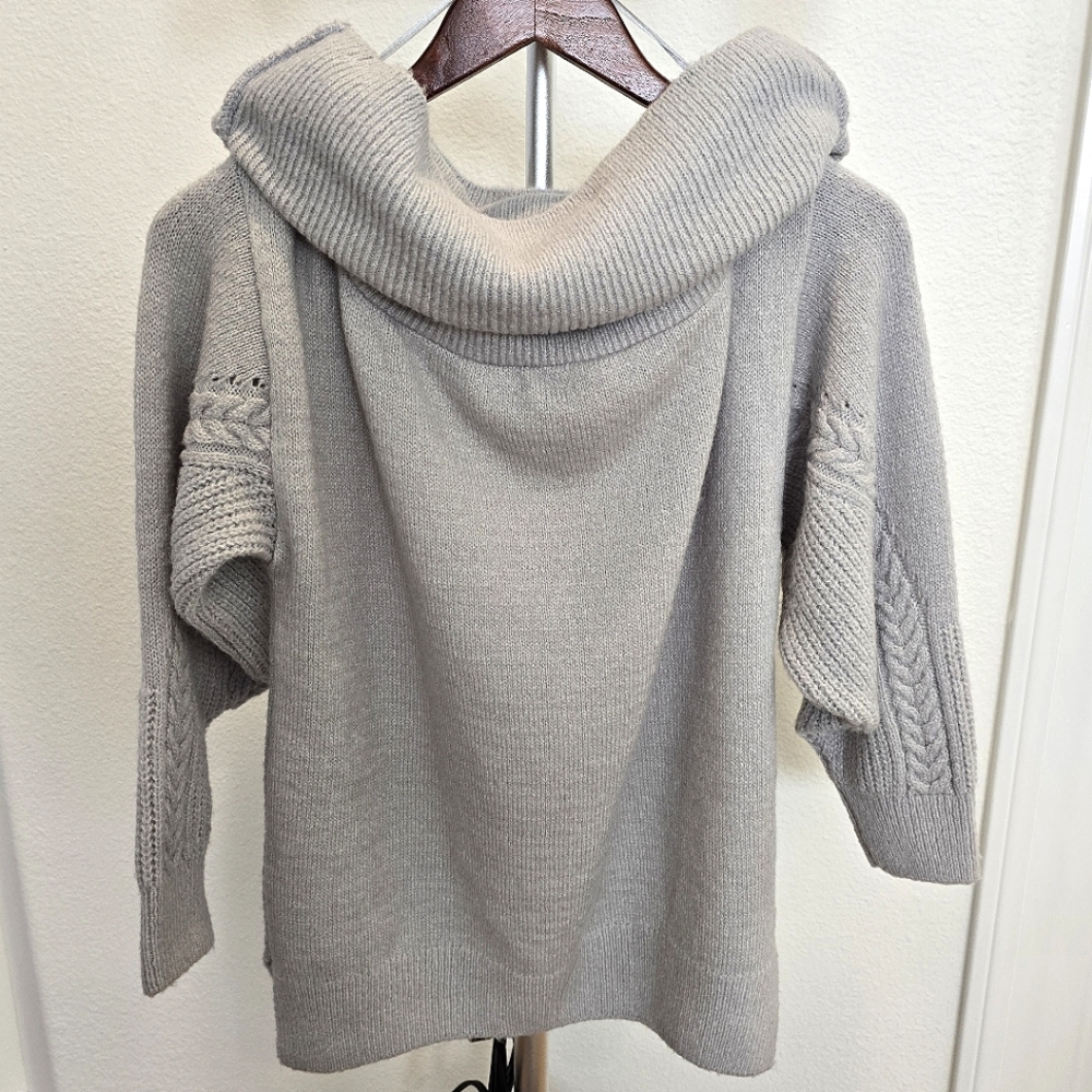 Topshop Womens Grey Sweater